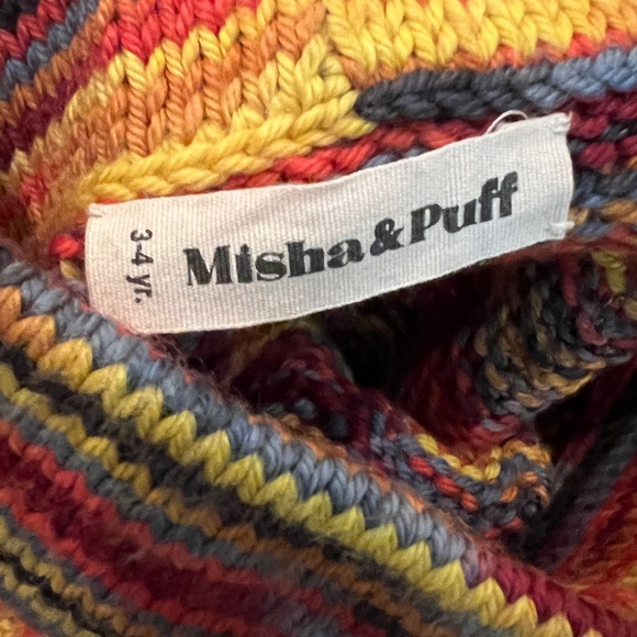 Misha And Puff Colorful Knit Wool Skirt - Picture 4 of 5